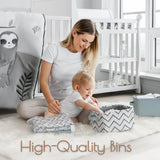 Sloth Canvas Storage Bins