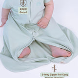 Neutral Green Baby Sleep Sack