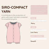 Pink Short Sleeve Baby Girl Rompers