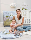 My Little Zone Dino Safari Round Cotton Playmat