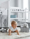 My Little Zone - 2 Pack Baby Storage Bins (Blue Grey)
