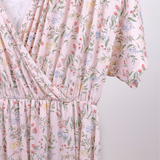 Botanical Pink Maternity Dress