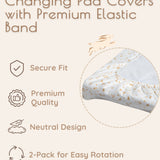 Woodland Diaper Changing Pad Cover, 2 Pc