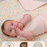Floral Organic Baby Layette Gift Set, 12 Pc