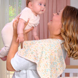 Floral Baby Layette Gift Set, 6 Pc