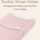 Floral Muslin Diaper Changing Pad, 2 pc