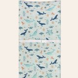 Ocean Diaper Changing Pad Cover
