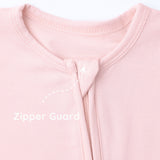 Pink Footless Baby Sleepers