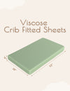 My Little Zone - 2-Pack Crib Sheets - Botanical Collection (Green Botanical)