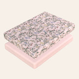Botanical Pink Bassinet Sheets Fitted, 2 Pc