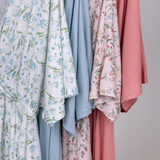 Botanical Pink Maternity Dress