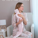 Botanical Pink Maternity Robe