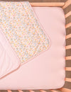 My Little Zone - Jersey 2-Pack Crib Fitted Sheets - Flower Collection (Pink - Floral)
