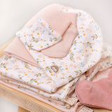 Floral Organic Baby Layette Gift Set, 12 Pc