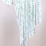 Botanical Blue Newborn Receiving Blankets Set