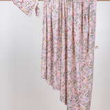 Botanical Pink Newborn Receiving Blankets Set