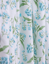 My Little Zone - Maternity Robe - Botanical Collection - Print Blue