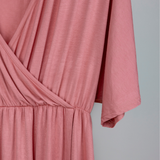 Pink Maternity Dress