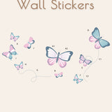 Butterfly Crib Bedding Set Girl