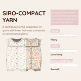 Floral Short Sleeve Baby Girl Rompers, 2 Pc