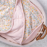 Organic Cotton Baby Blanket Floral