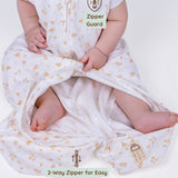 Neutral Woodland Baby Sleep Sacks, 2 Pc