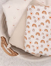 My Little Zone - 3-Pack Muslin Swaddle Blankets - Rainbow Collection