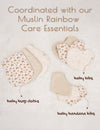 My Little Zone - 6-Piece Muslin Burp Cloths - Rainbow Collection