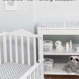 Sloth Baby Crib Sheets Fitted