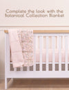 My Little Zone - 2-Pack Crib Sheets - Botanical Collection (Pink Botanical)