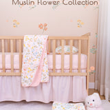 Floral Baby Pillow Case, 2 pc