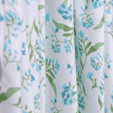 Botanical Blue Maternity Robe