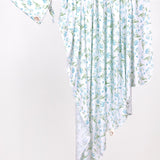 Botanical Blue Newborn Receiving Blankets Set
