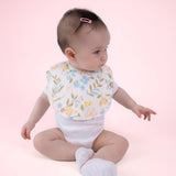 Floral Muslin Baby Bibs, 8 pc