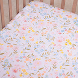 Floral Muslin Crib Sheets, 2 pc