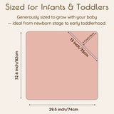 Floral Hooded Bath Towels for Infants, 2 pc