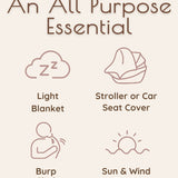 Pink Breastfeeding Nursing Cover