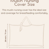 Neutral Rainbow Breastfeeding Nursing Cover