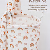 Neutral Rainbow Breastfeeding Nursing Cover