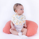 Floral Muslin Nursing Pillow Cover, 2 pc