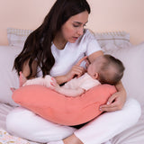 Floral Muslin Nursing Pillow Cover, 2 pc