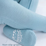 Neutral Blue Baby Pajamas Sleep and Play
