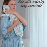 Neutral Blue Maternity Dress