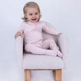 Pink Baby Girl Pajamas Sleep and Play
