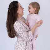 Pink Baby Girl Pajamas Sleep and Play