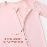 Pink Footless Baby Pajamas