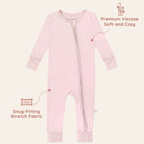 Pink Footless Baby Pajamas