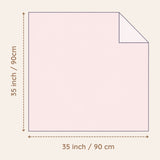 Pink Newborn Receiving Blankets Set
