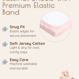 Floral Cotton Bassinet Sheets, 2 Pc