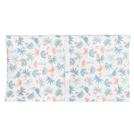 My Little Zone 2 Pack Changing Pad Covers (Coral Pink - White)